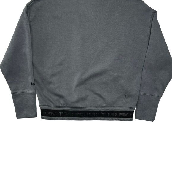 Under Armour Women's Project Rock Collection Blood Sweat Respect Sweatshirt - Picture 7 of 9